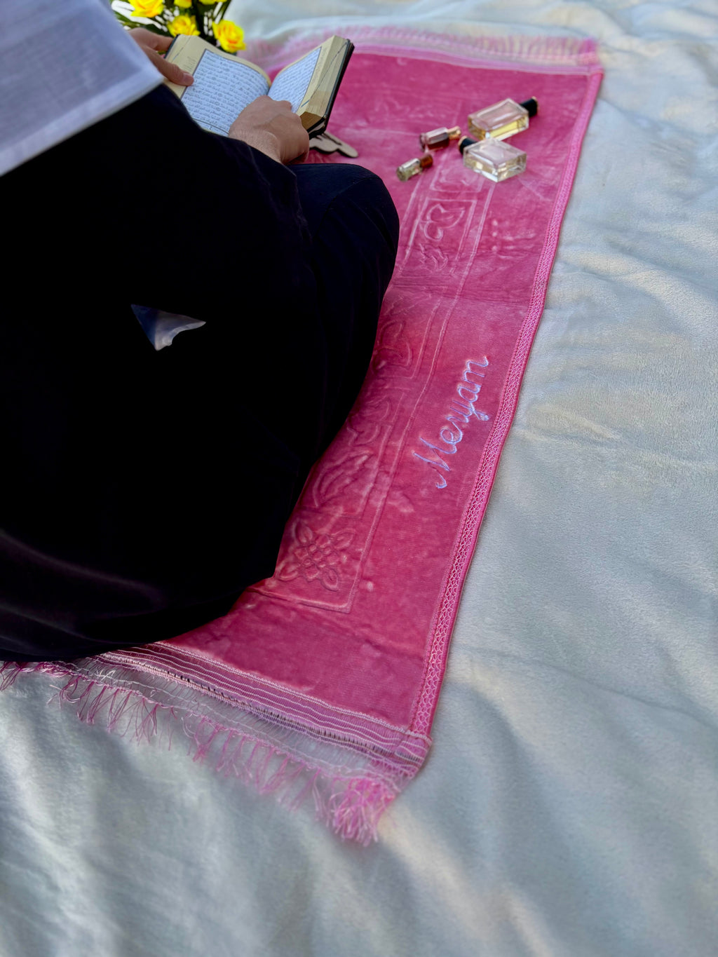Gebetsteppich in pink